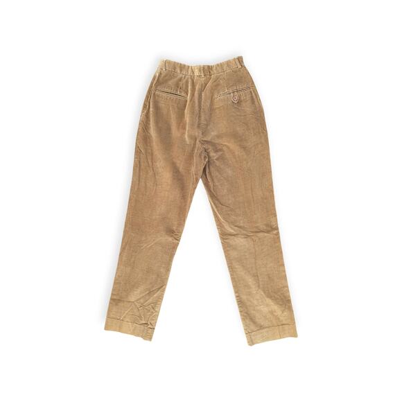70s 80s Ralph Lauren Thick Wale Corduroy Pleated Slacks - Picture 4 of 6